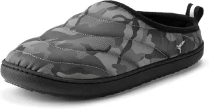 RockDove Men's Trail-Therm Quilted Memory Foam Indoor Oudoor Camp Slipper