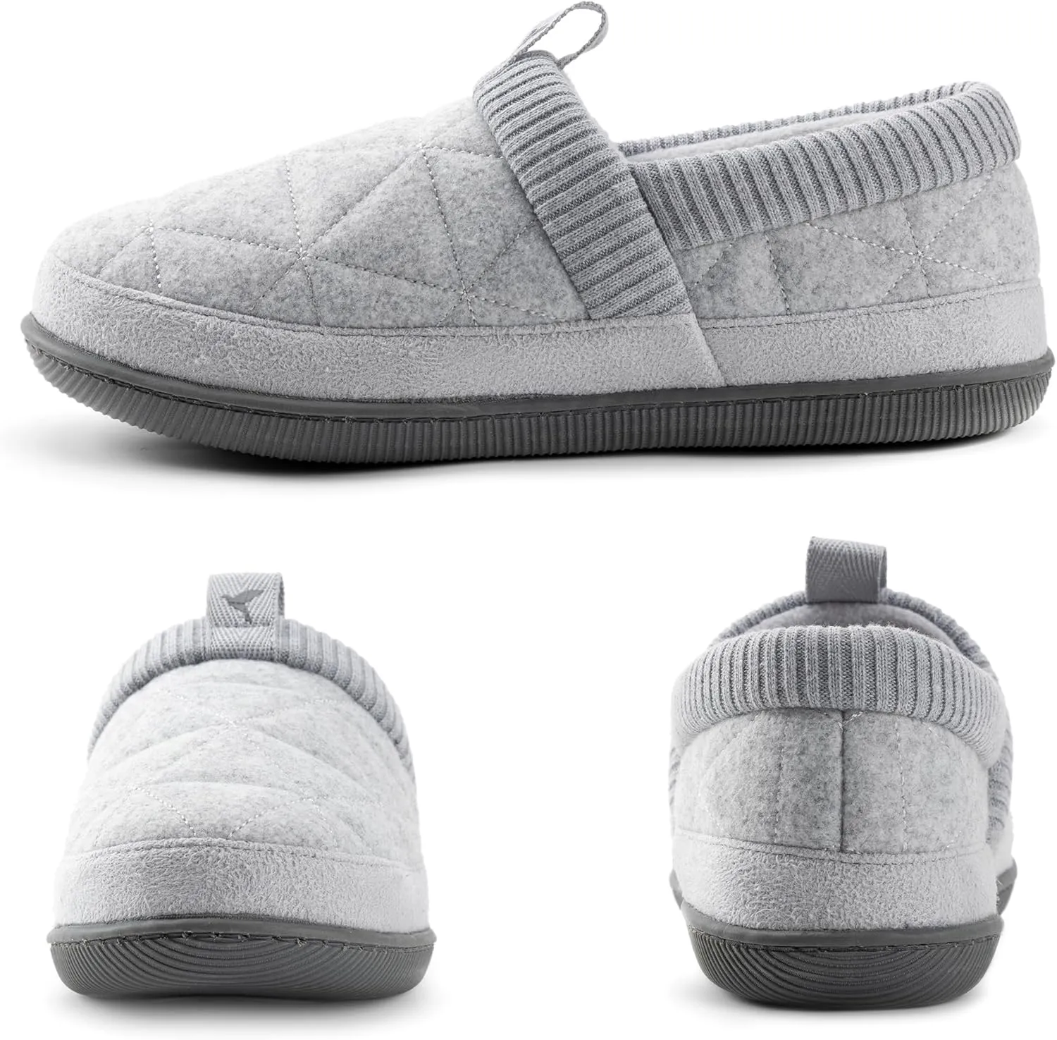 RockDove Women's Knit Cuff Closed Back Slipper