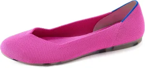 Rothy's The Flat Women's Slip-On Shoes, Classic Flats, Made from Recycled Plastic Bottles & Machine Washable