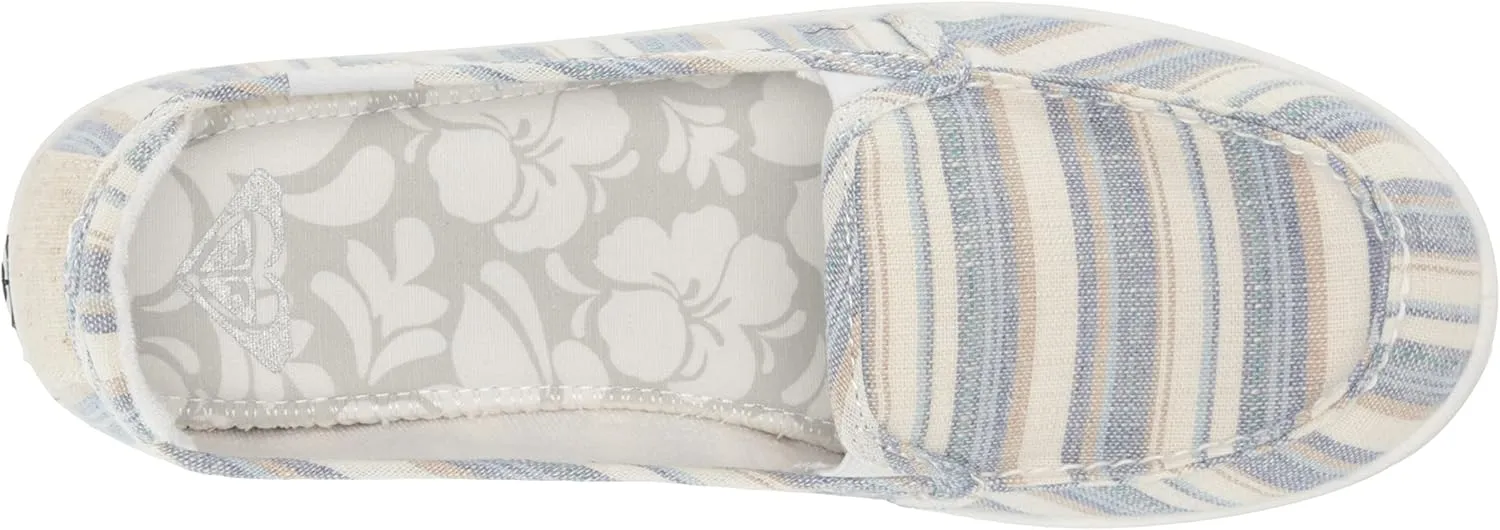 Roxy Women's Minnow Slip on Sneaker Shoe Loafer Flat