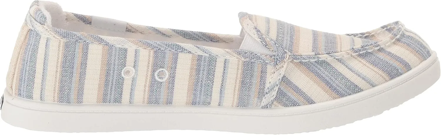 Roxy Women's Minnow Slip on Sneaker Shoe Loafer Flat