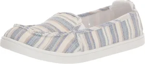 Roxy Women's Minnow Slip on Sneaker Shoe Loafer Flat