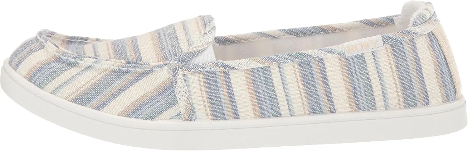 Roxy Women's Minnow Slip on Sneaker Shoe Loafer Flat
