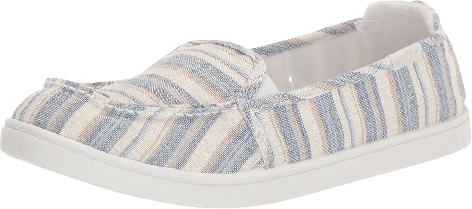 Roxy Women's Minnow Slip on Sneaker Shoe Loafer Flat