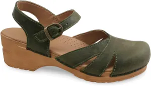 Sanita Margrethe Clog Sandals for Women - Arch Support, Adjustable, APMA-Approved Comfort Sandals