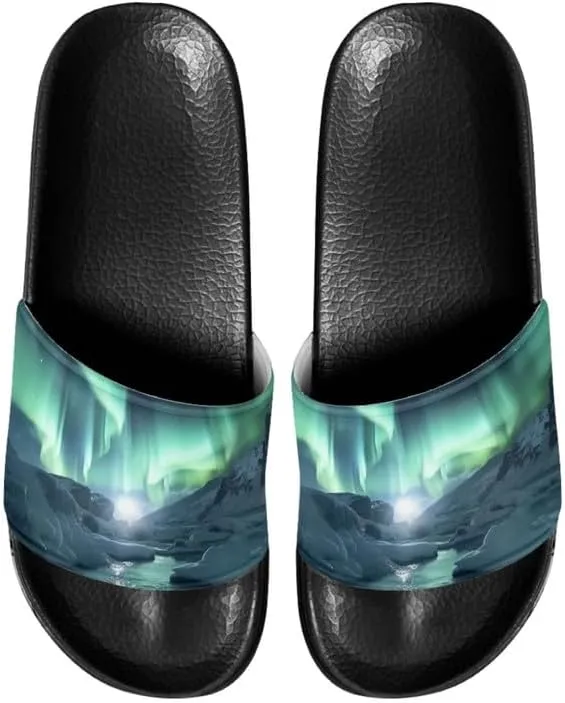 Semioury Sunflower Summer Open Toe House Shoes Halloween Butterfly LGBTQ Hotel Guest Indoor Home Beach Non Slip Sandal Quick