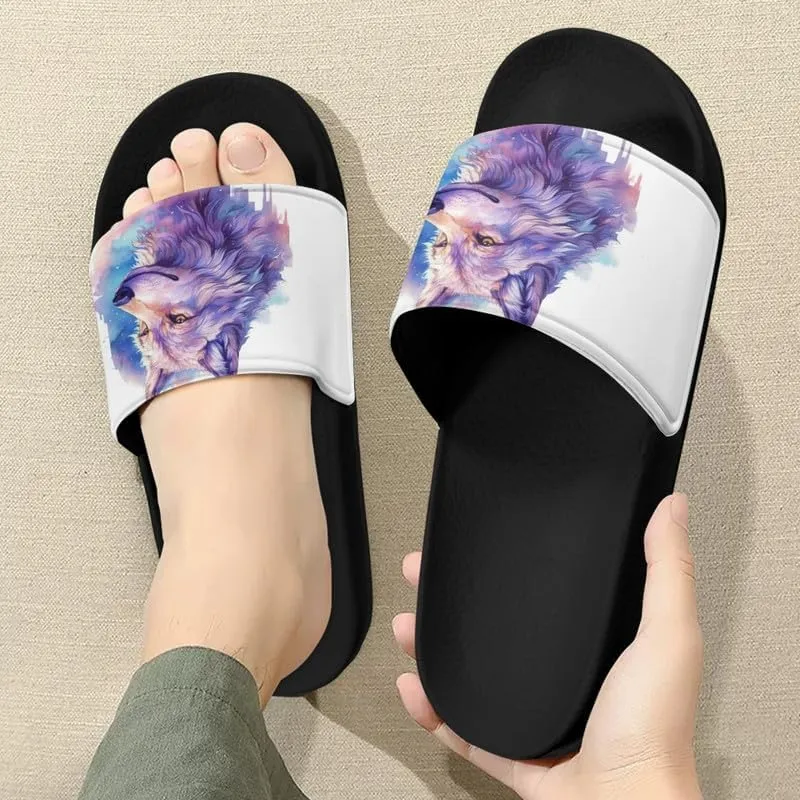 Semioury Sunflower Summer Open Toe House Shoes Halloween Butterfly LGBTQ Hotel Guest Indoor Home Beach Non Slip Sandal Quick