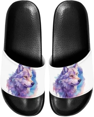 Semioury Sunflower Summer Open Toe House Shoes Halloween Butterfly LGBTQ Hotel Guest Indoor Home Beach Non Slip Sandal Quick