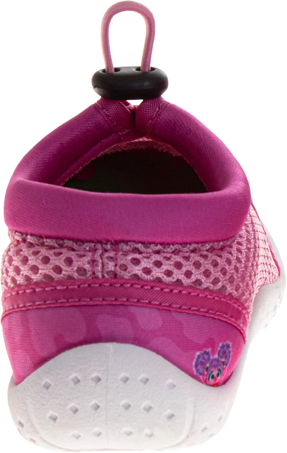 Sesame Street Water Shoes for Kids - Sandals Waterproof Bungee Drawstring Closure Quickdry Slipon Aqua Socks (Sizes: 3-4 Infant / 5-10 Toddler / 11-12 Little Kid)