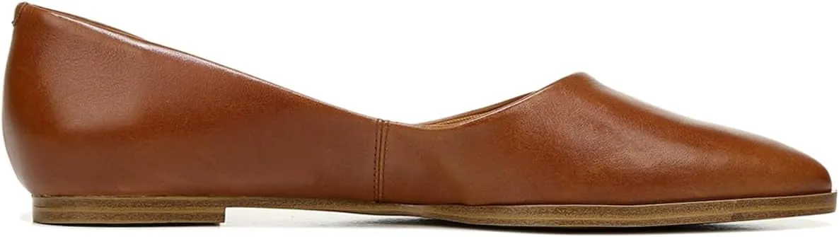 SHODENSE Women Pointed Toe Flats Slip On Ballet Flats Matte Leather Comfort Flat Heel Dress Shoes Closed Pointy Toe Flat Shoes Snakeskin for Ladies Girls Work Casual Club Driver Flats Fall 4-11 M US