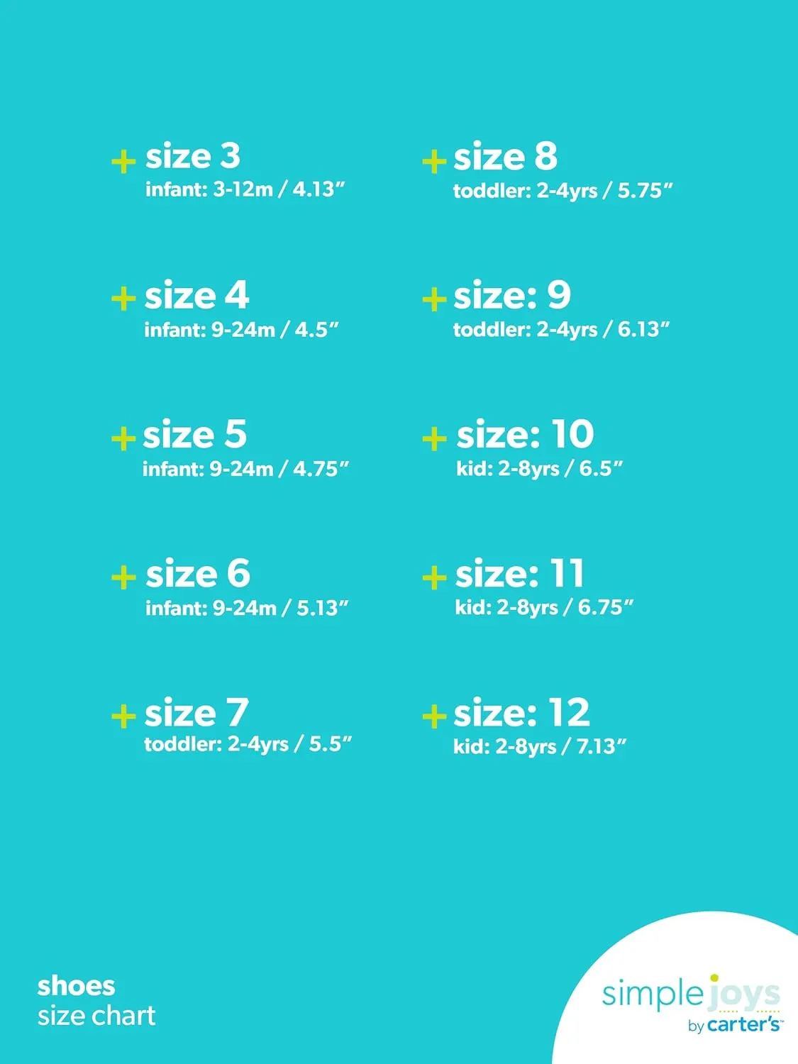 Simple Joys by Carter's Unisex-Baby Jesse Sneaker