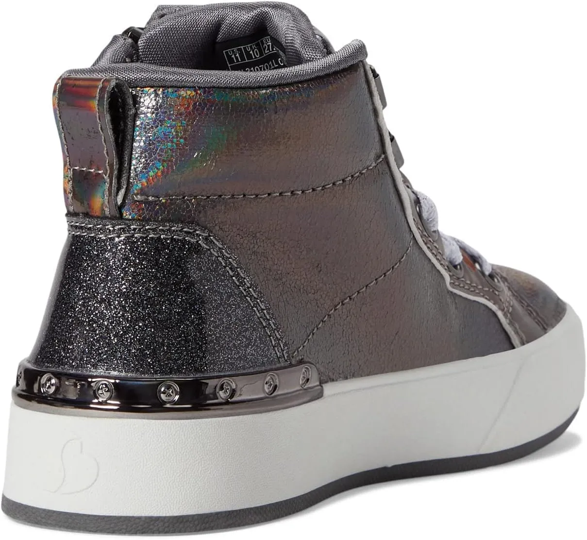 Skechers Baby-Girl's Street Shoutouts Deluxe Sneaker