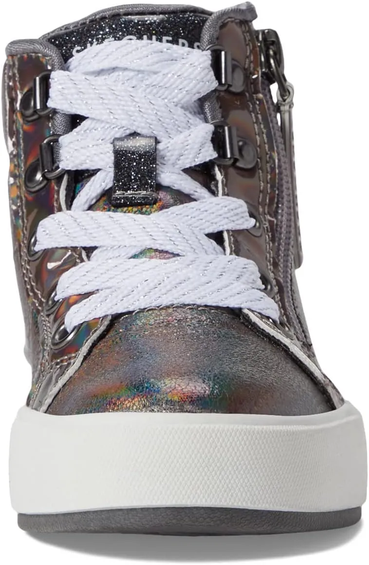 Skechers Baby-Girl's Street Shoutouts Deluxe Sneaker
