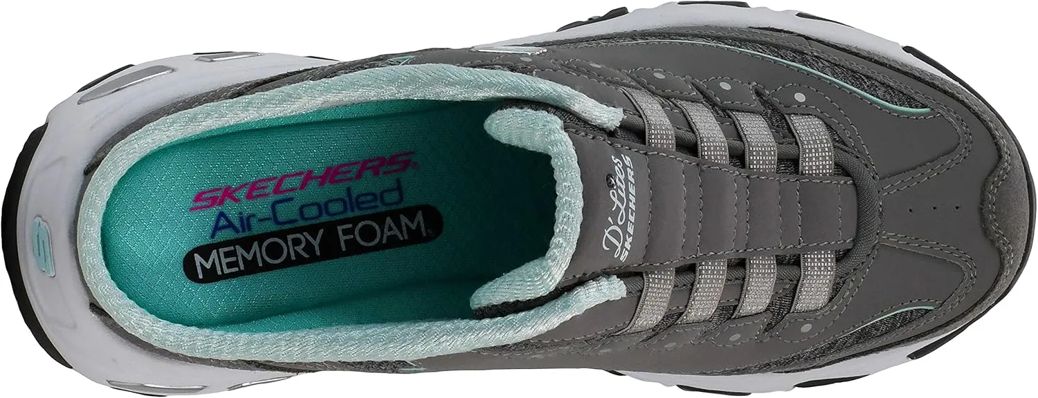 Skechers Sport Women's D'Lites Slip-On Mule Sneaker