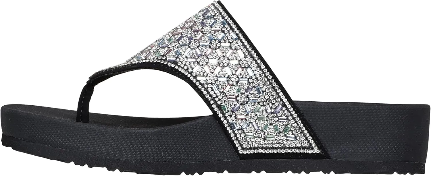 Skechers Women's Arch Fit Vinyasa-Glam Time Flip-Flop