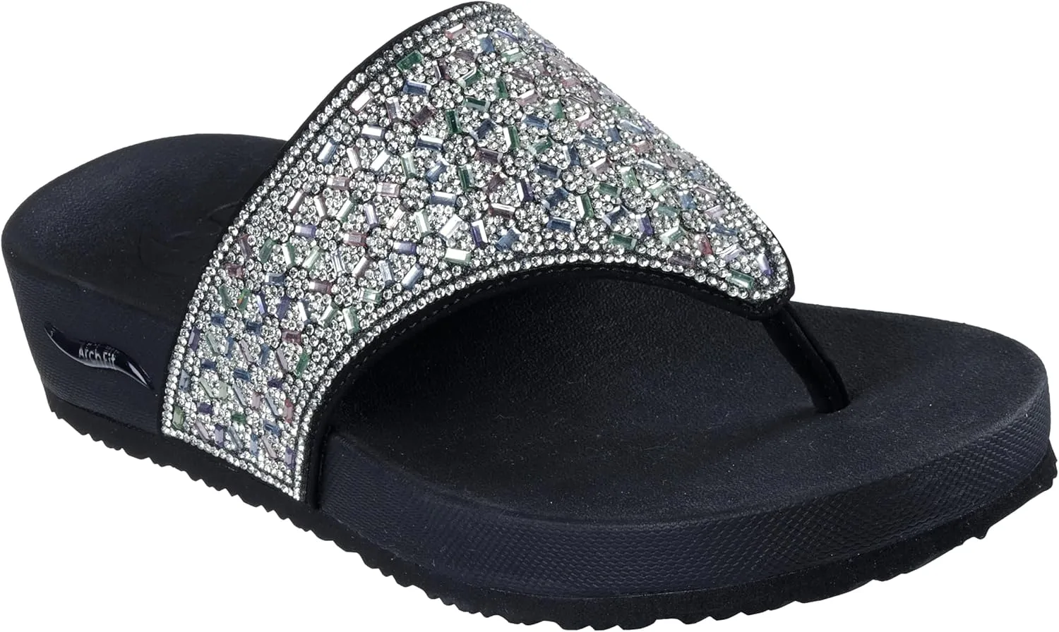 Skechers Women's Arch Fit Vinyasa-Glam Time Flip-Flop