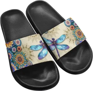 Slides Sandals Pillow House Flat Shoes Womens Shower Slippers Bathroom Anti Slip EVA Indoor Sandal Lightweight Summer Beach Slipper