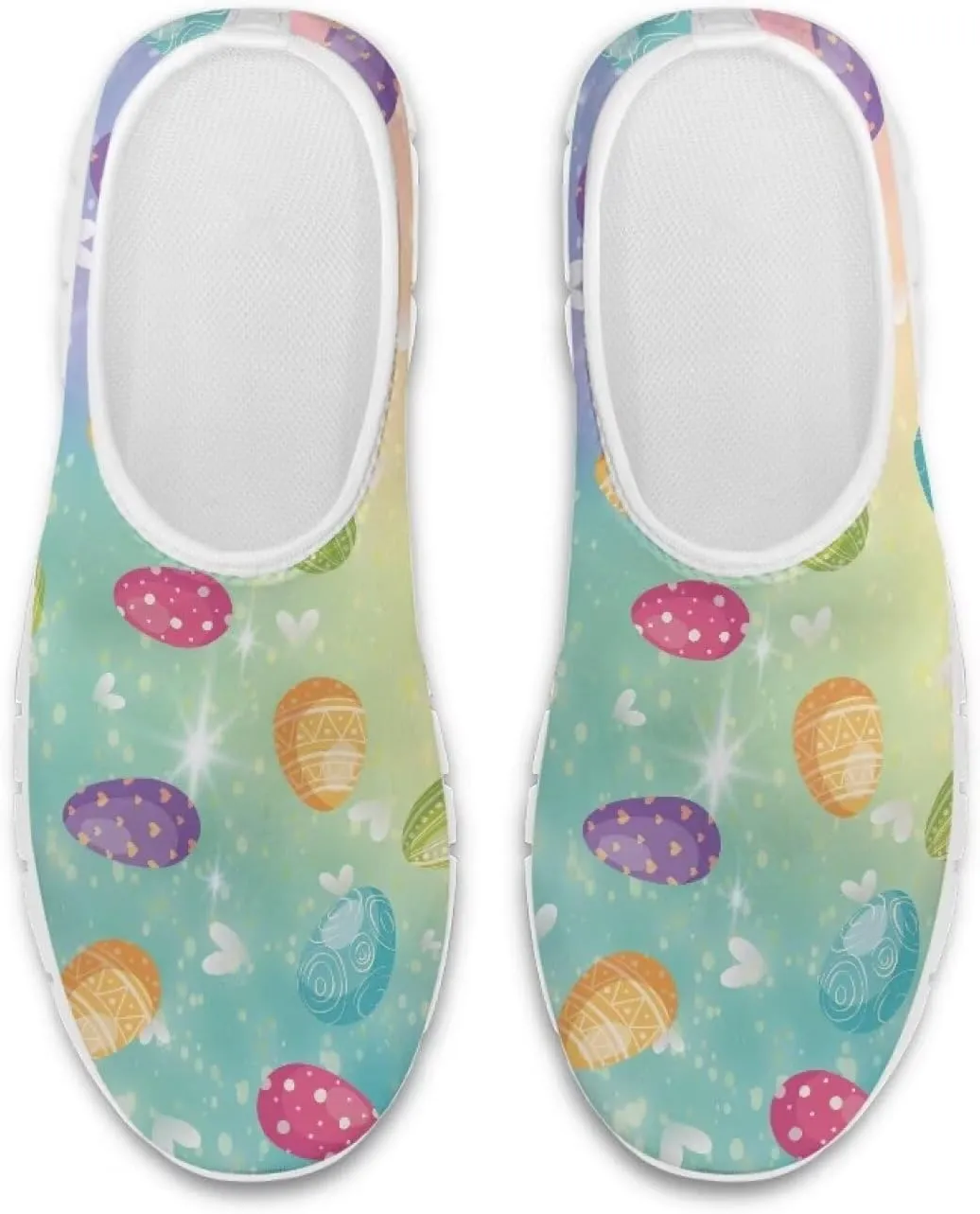 Slip On Walking Shoes for Women Casual Shoes Novelty Patterns Work Shoes