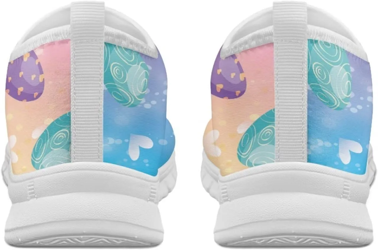 Slip On Walking Shoes for Women Casual Shoes Novelty Patterns Work Shoes