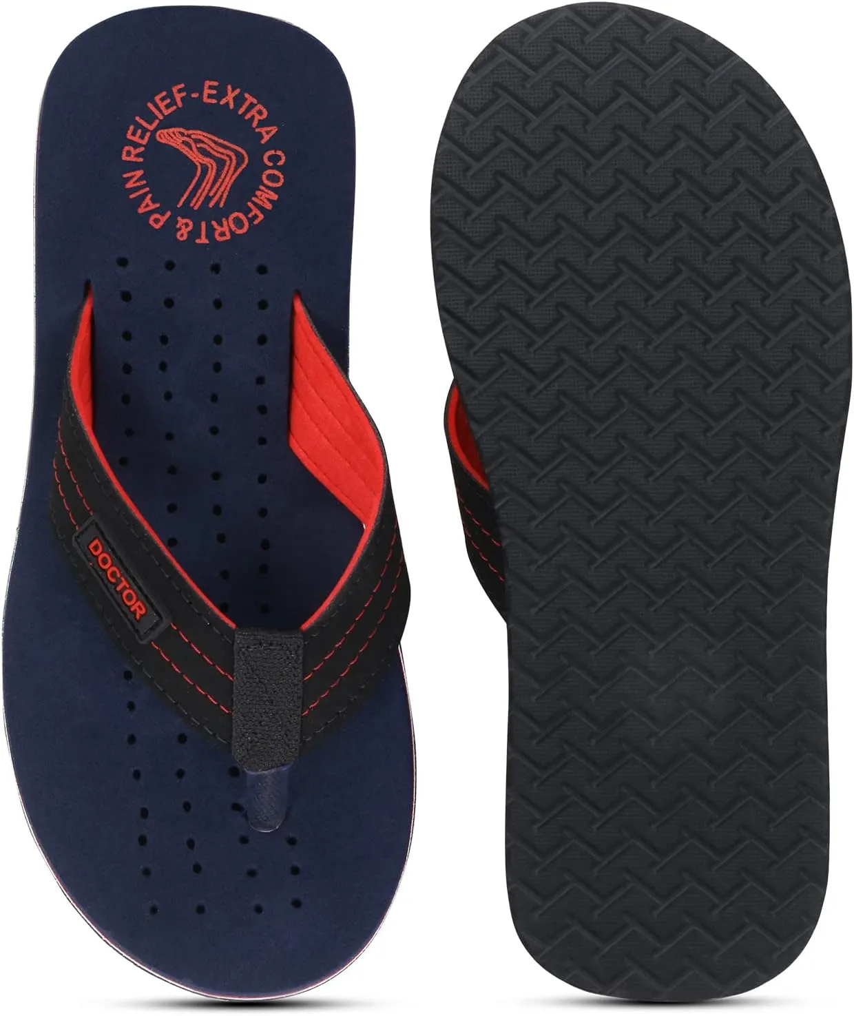 Slipper Care Orthopaedic and Diabetic Comfort Doctor Slipper, Flip-Flop, Cushion, Slides and House Slipper for Men's and boys ULTRA SOFT D-28
