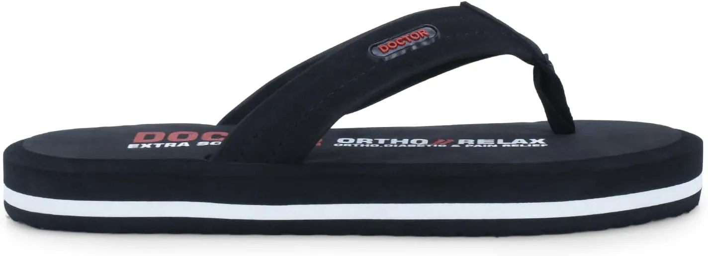 Slipper for Men's || Diabetic & Comfortable || Skid Resistant || Lightweight || Comfortable Footbed || Memory Foam Bounce Back Technology || Flip-Flop & Slippers D-32