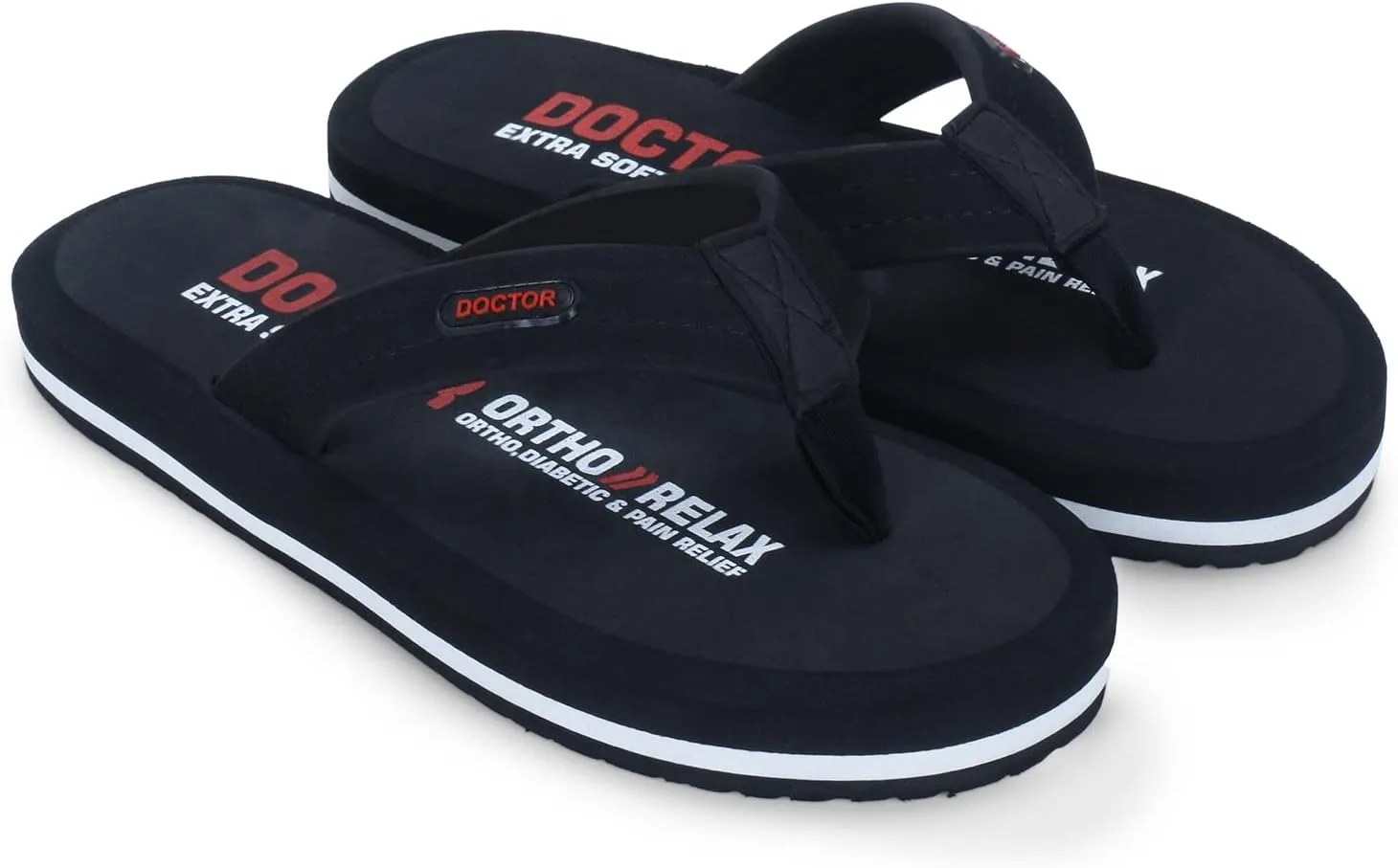 Slipper for Men's || Diabetic & Comfortable || Skid Resistant || Lightweight || Comfortable Footbed || Memory Foam Bounce Back Technology || Flip-Flop & Slippers D-32