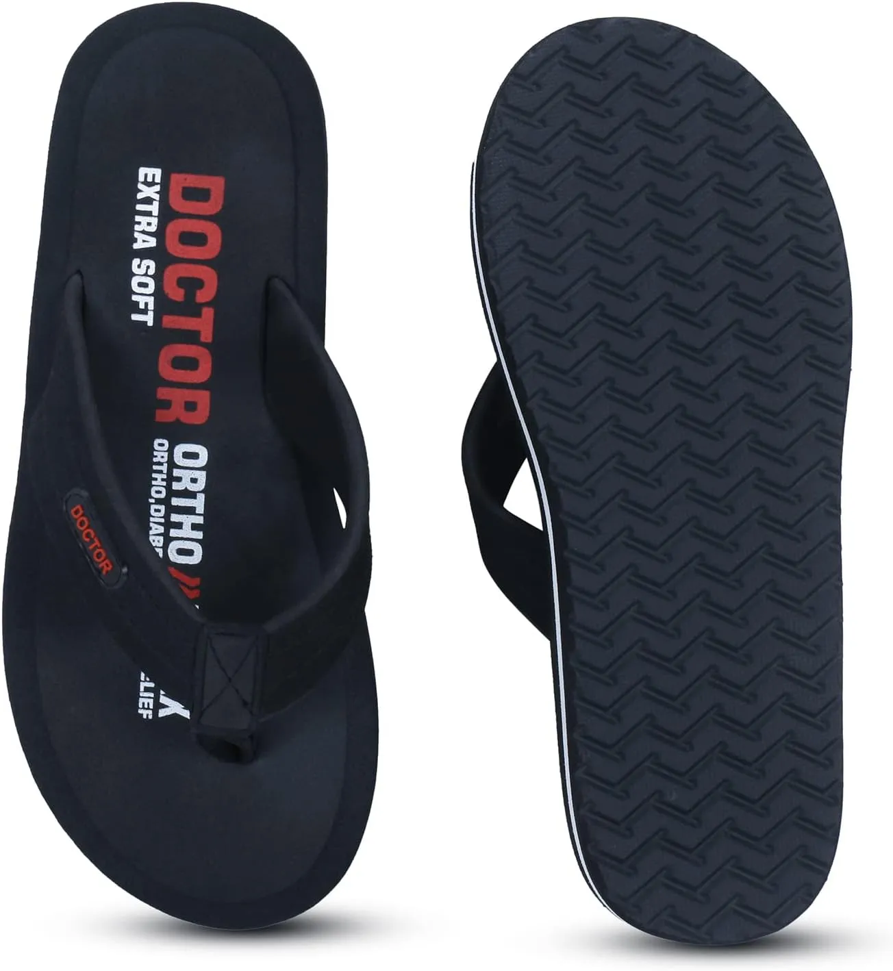 Slipper for Men's || Diabetic & Comfortable || Skid Resistant || Lightweight || Comfortable Footbed || Memory Foam Bounce Back Technology || Flip-Flop & Slippers D-32