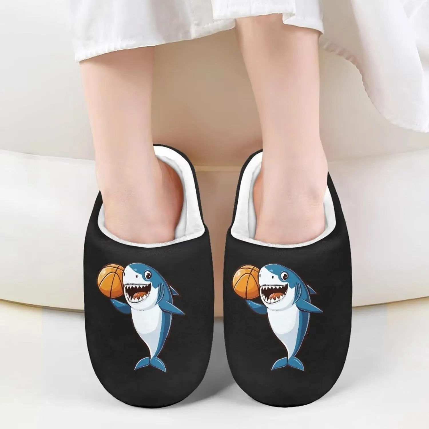 Slippers for Kids Anti-slip House Slippers Warm Plush Slippers Cozy Bedroom Slippers