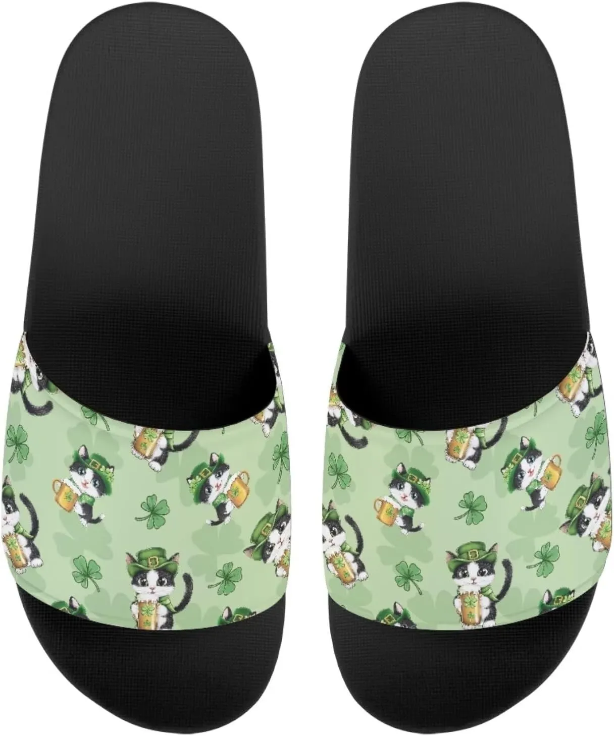 Slippers for Women Men, Anti Slip House Shoes Slides Slippers Casual Beach Sandals Summer Shoes