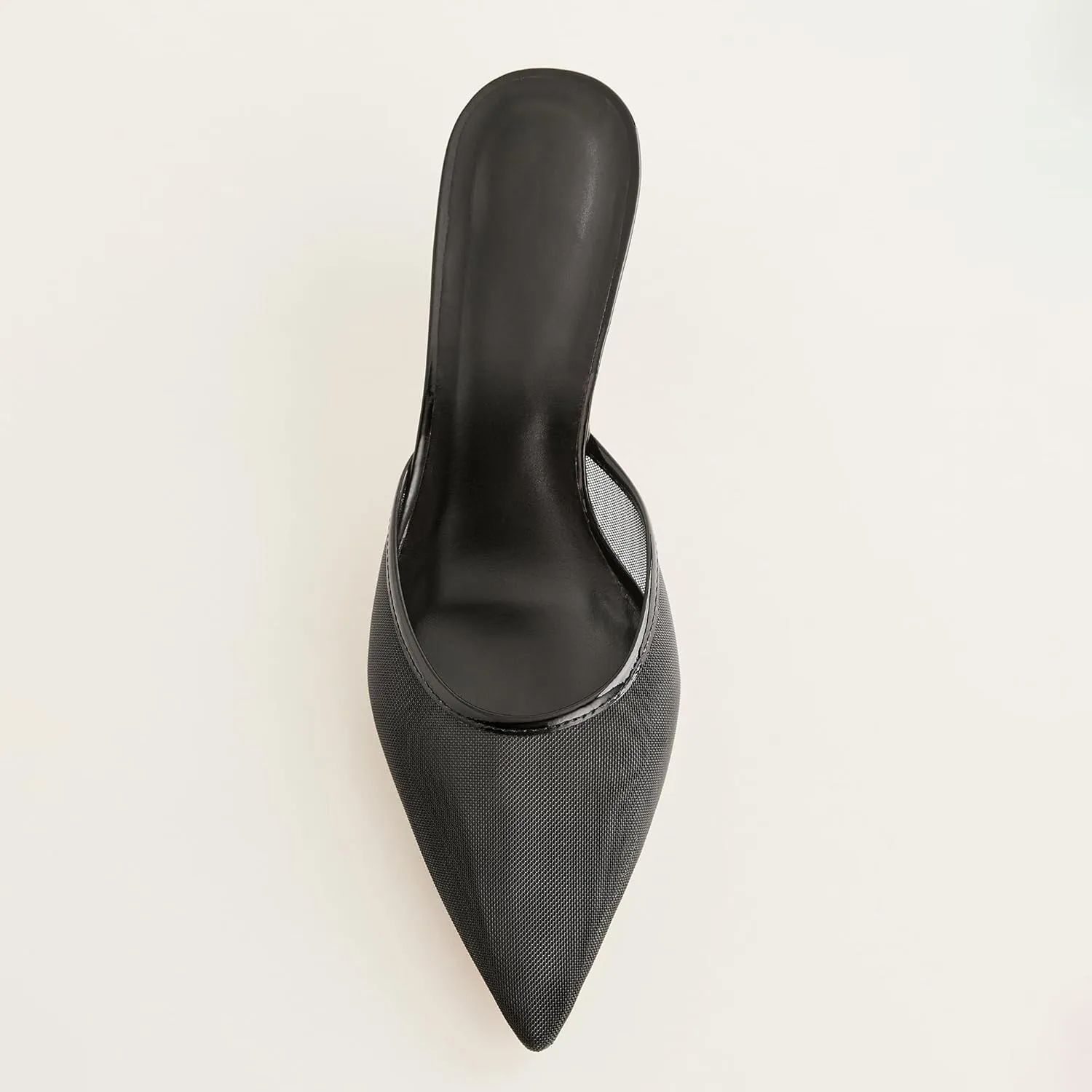 Slippers for Women Women Kitten Heels Mules Closed Pointed Toe Slip on Backless Stiletto Slingback Heels Dress Pumps Shoes