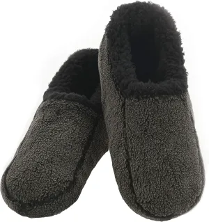 Snoozies Mens Two Tone Fleece Lined Slippers - Comfortable Slippers for Men - Two Tones