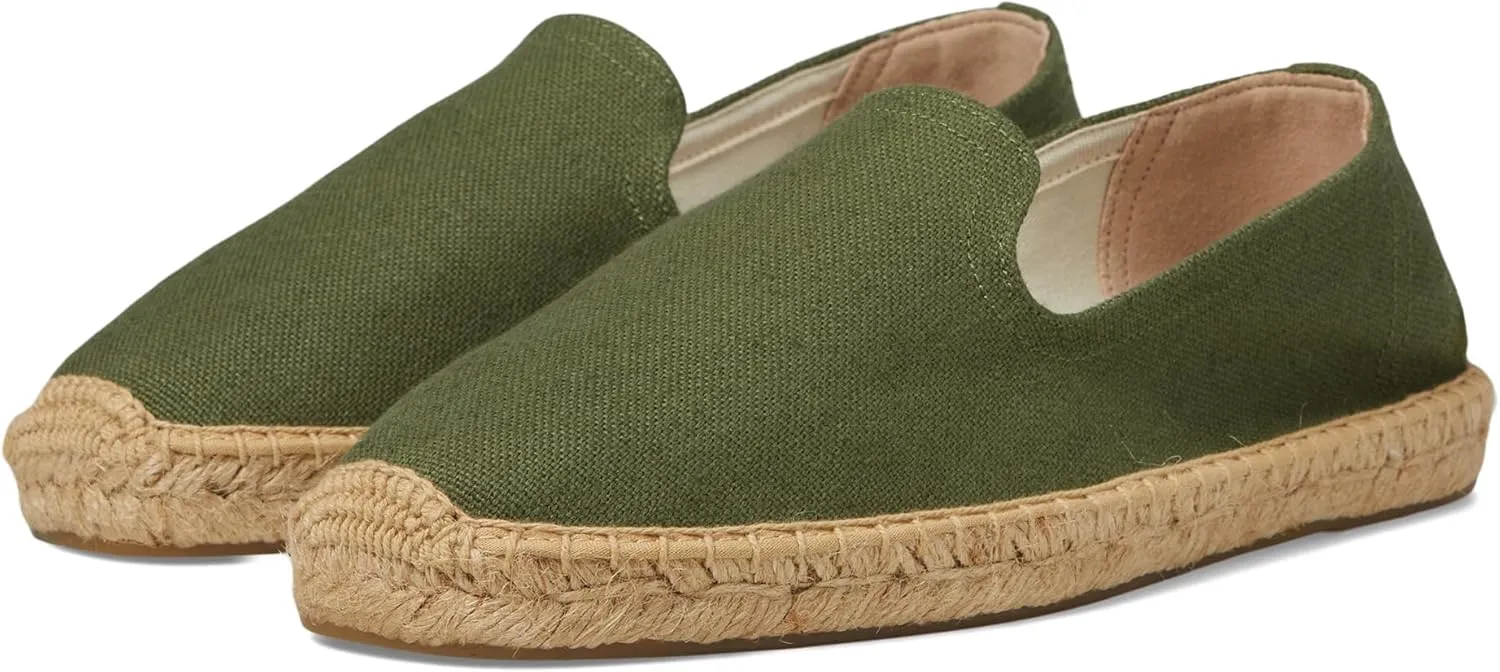 Soludos Smoking Slipper Espadrille Olive Green 11 D (M)