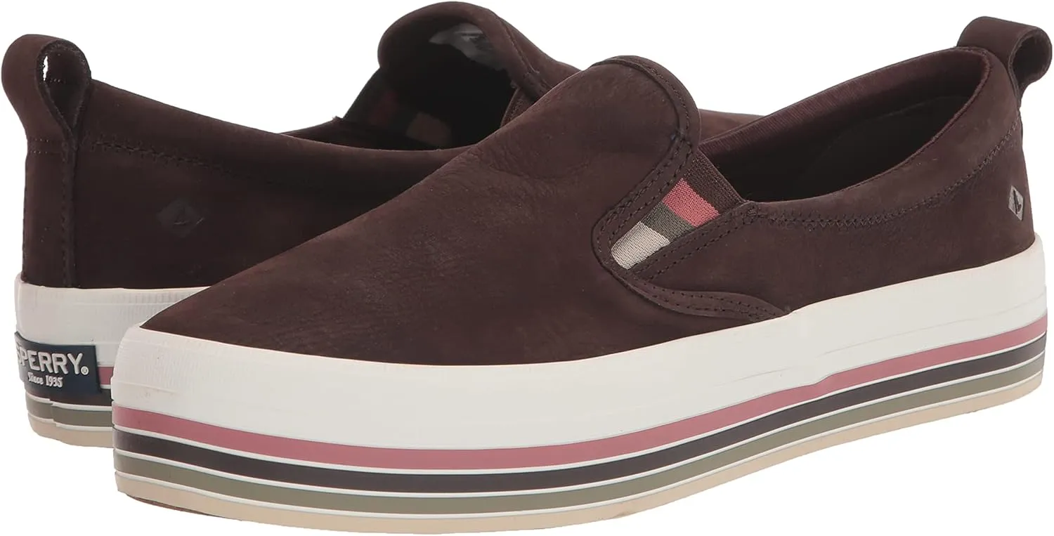 Sperry Women's Crest Twin Gore Platform Boat Shoe