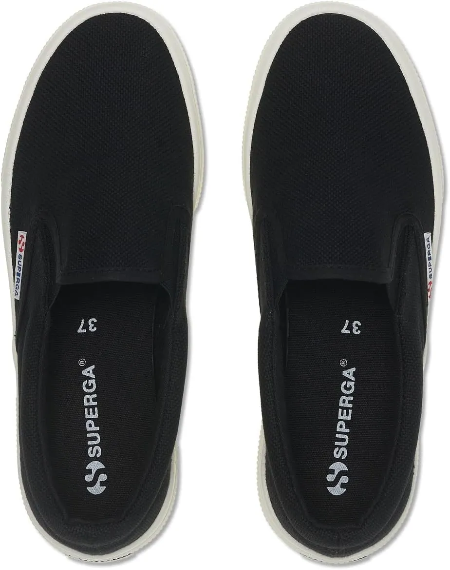 Superga Women's 2740 Platform Slip on Sneaker