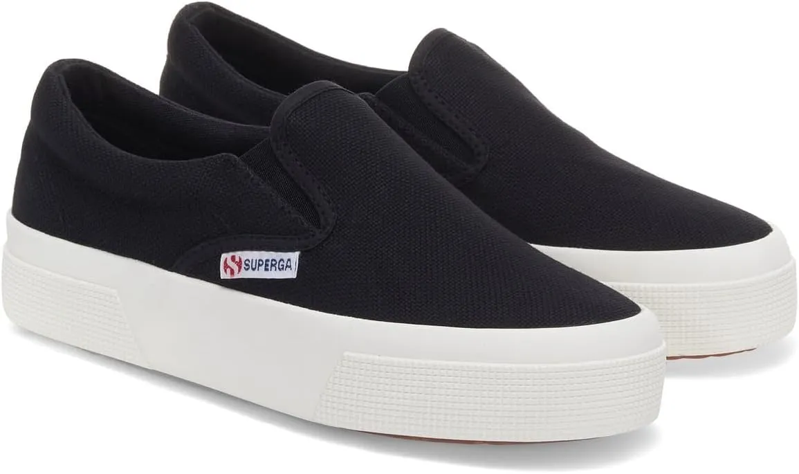 Superga Women's 2740 Platform Slip on Sneaker