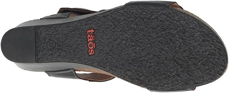 Taos Footwear Women's Carousel 3 Wedge Sandal