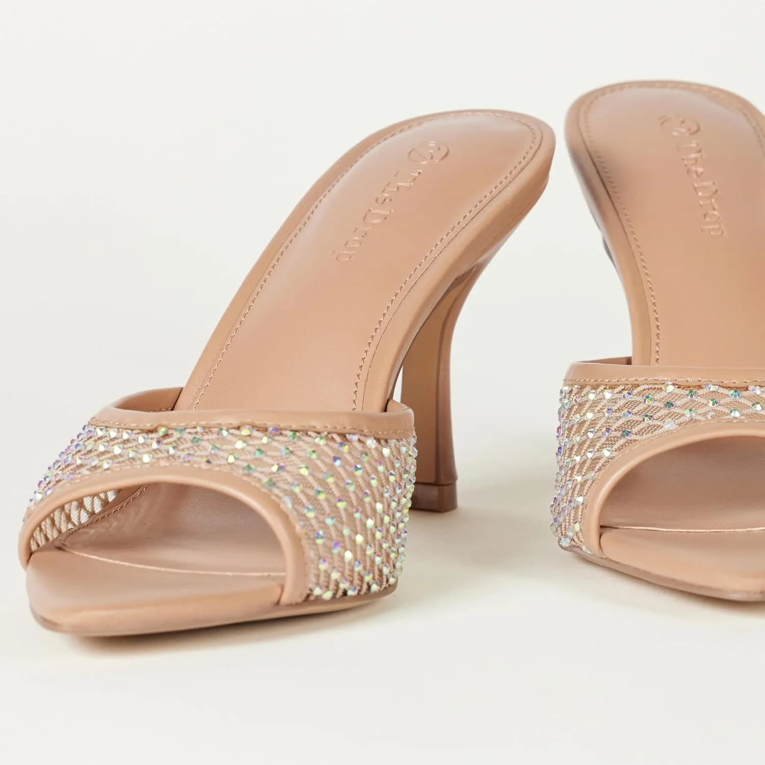 The Drop Women's Mandy Pointed-Toe Heeled Sandal