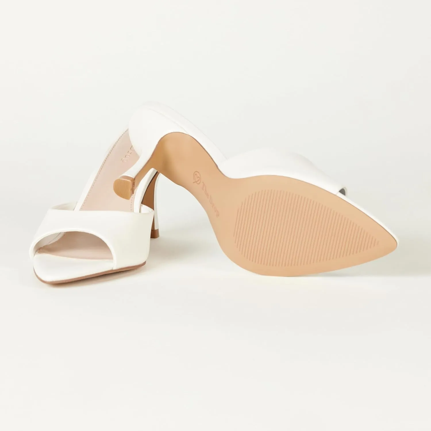 The Drop Women's Mandy Pointed-Toe Heeled Sandal