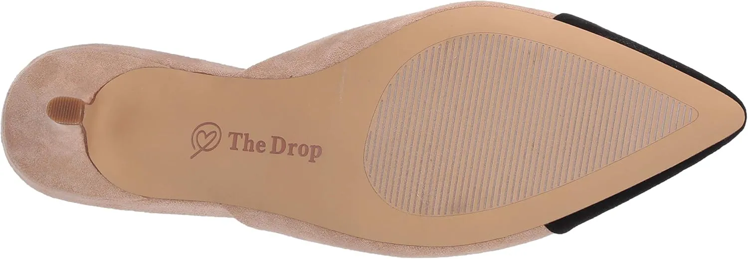 The Drop Women's Paulina Pointed-Toe Two-Tone Mule