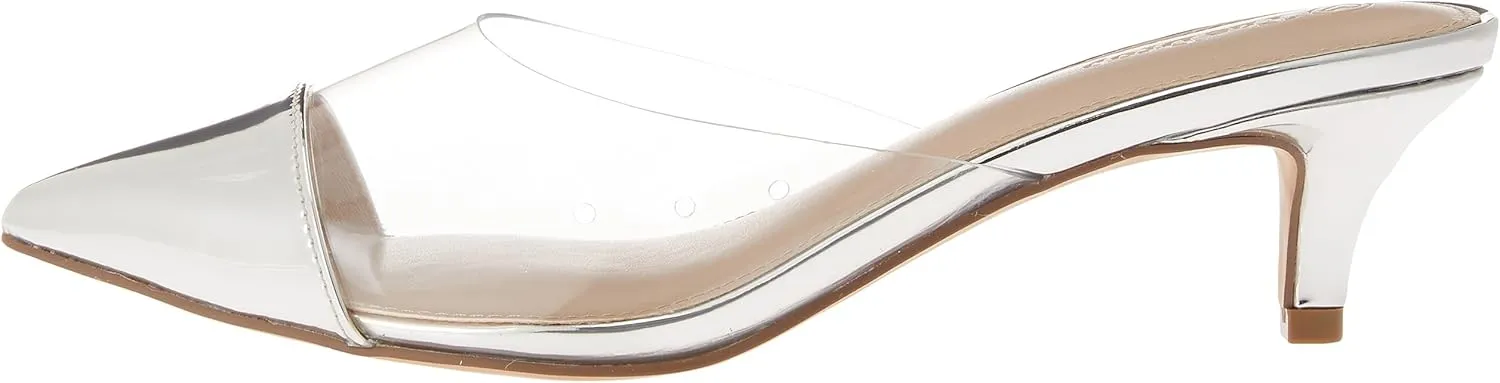 The Drop Women's Paulina Pointed-Toe Two-Tone Mule