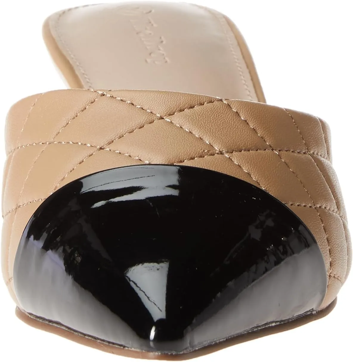 The Drop Women's Paulina Pointed-Toe Two-Tone Mule