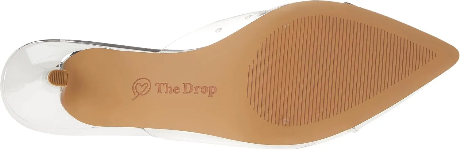 The Drop Women's Paulina Pointed-Toe Two-Tone Mule