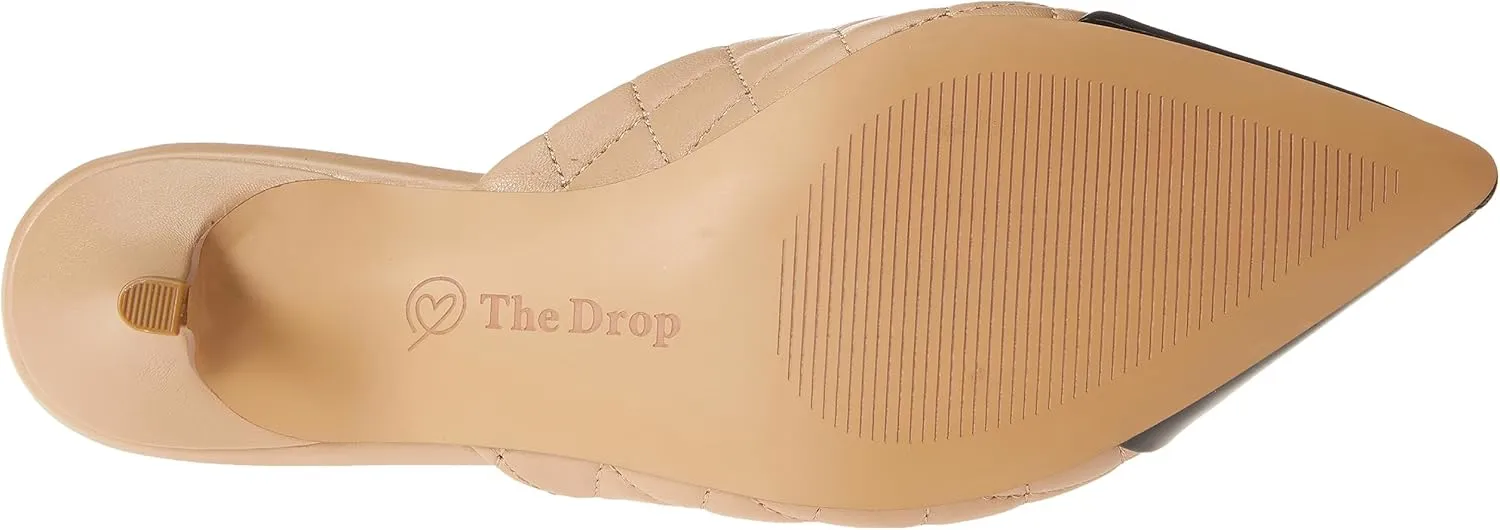 The Drop Women's Paulina Pointed-Toe Two-Tone Mule