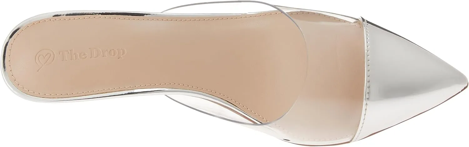 The Drop Women's Paulina Pointed-Toe Two-Tone Mule