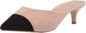 The Drop Women's Paulina Pointed-Toe Two-Tone Mule