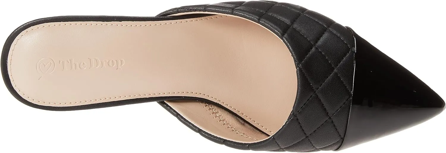 The Drop Women's Paulina Pointed-Toe Two-Tone Mule