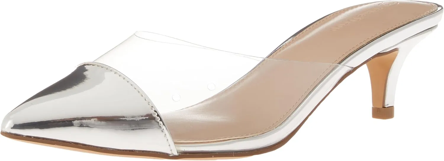 The Drop Women's Paulina Pointed-Toe Two-Tone Mule