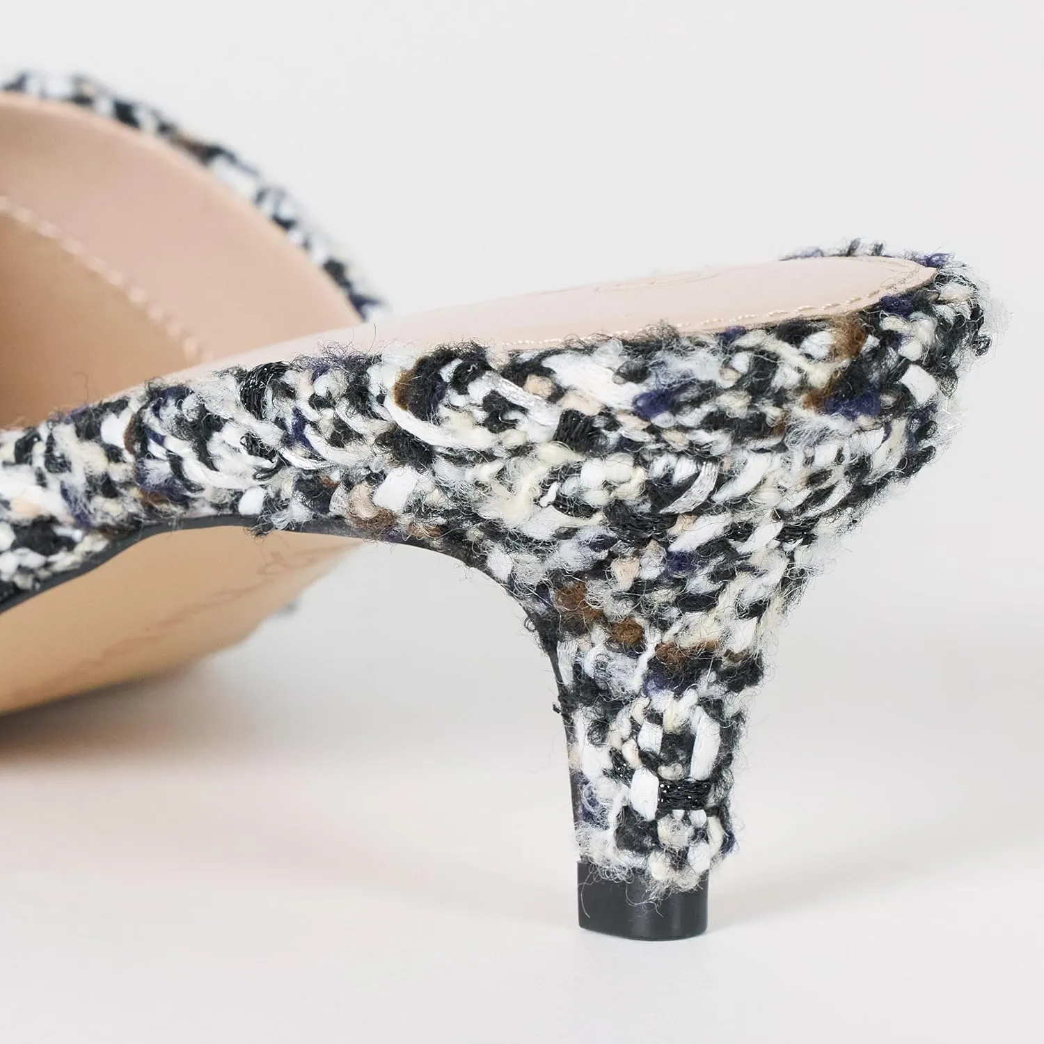 The Drop Women's Paulina Pointed-Toe Two-Tone Mule