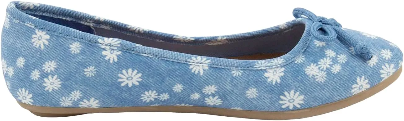 Toddler Girls FAE String Tie Slip-On Ballet Flat