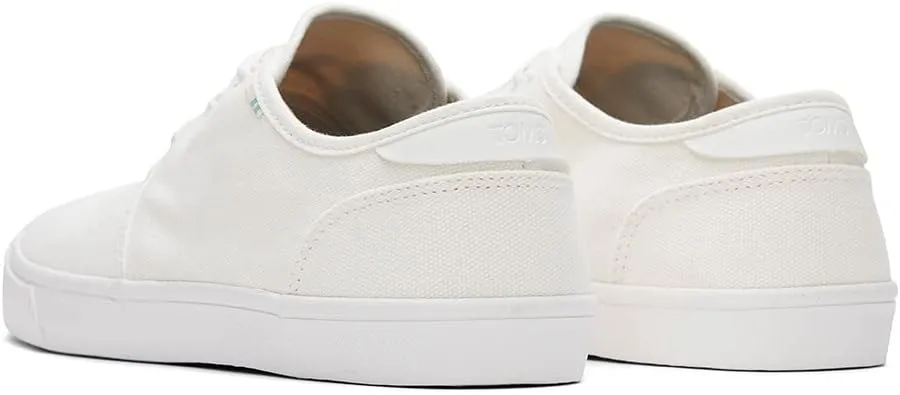 TOMS Mens Carlo Lace Up Sneakers Shoes Casual - Black